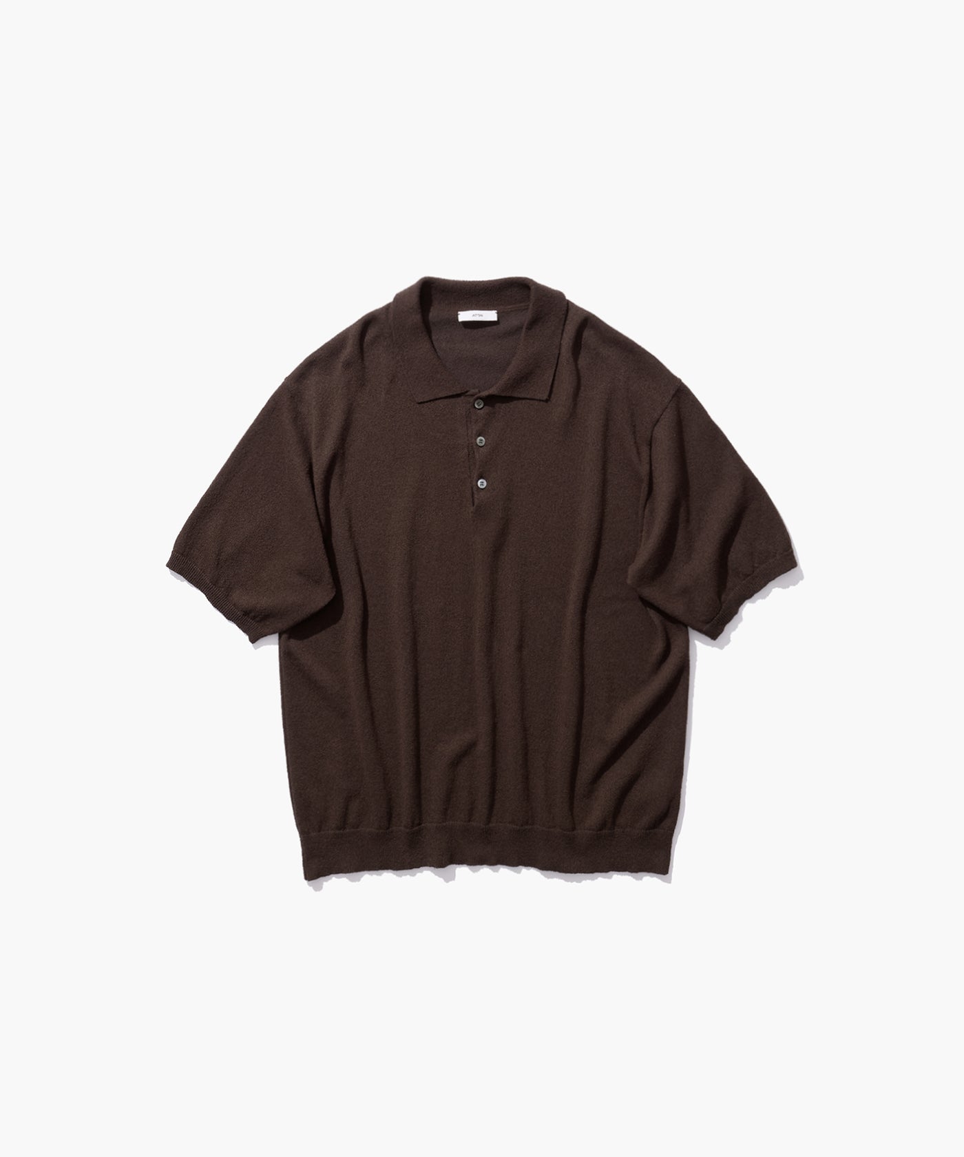 ぶ*ー様 MAATEE&SONS WASHI POLO ブラウン　2 WASHI POLO - WUNDER