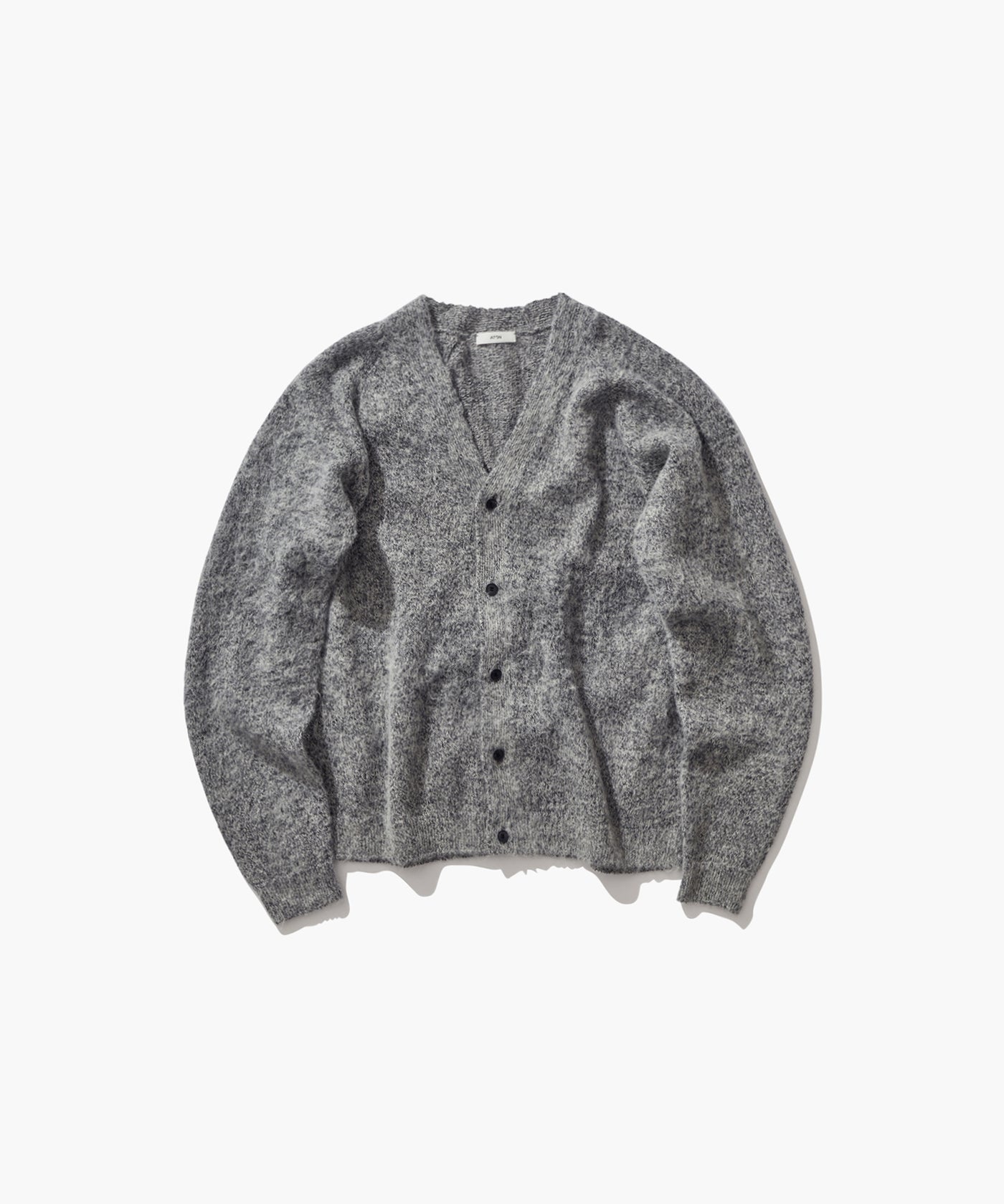 MOHAIR SHORT FUR | V-NECK CARDIGAN – ATON | エイトン