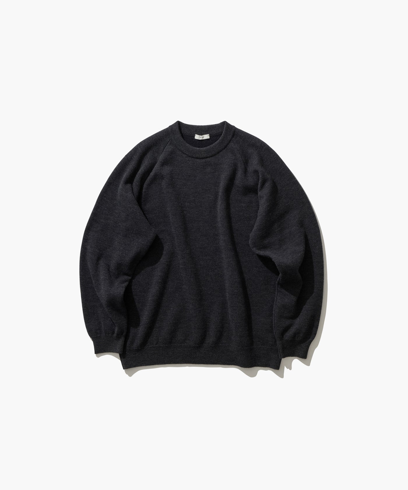 WOOL COTTON TERRY | CREW NECK SWEATER – ATON | エイトン