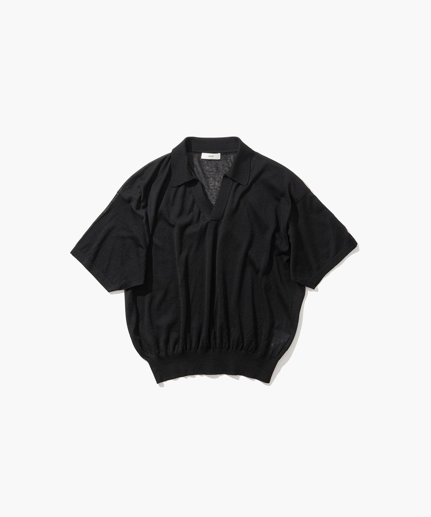 journal standard luxe 【ATON】POLO SWEATER journal standard luxe 【ATON】POLO SWEATER