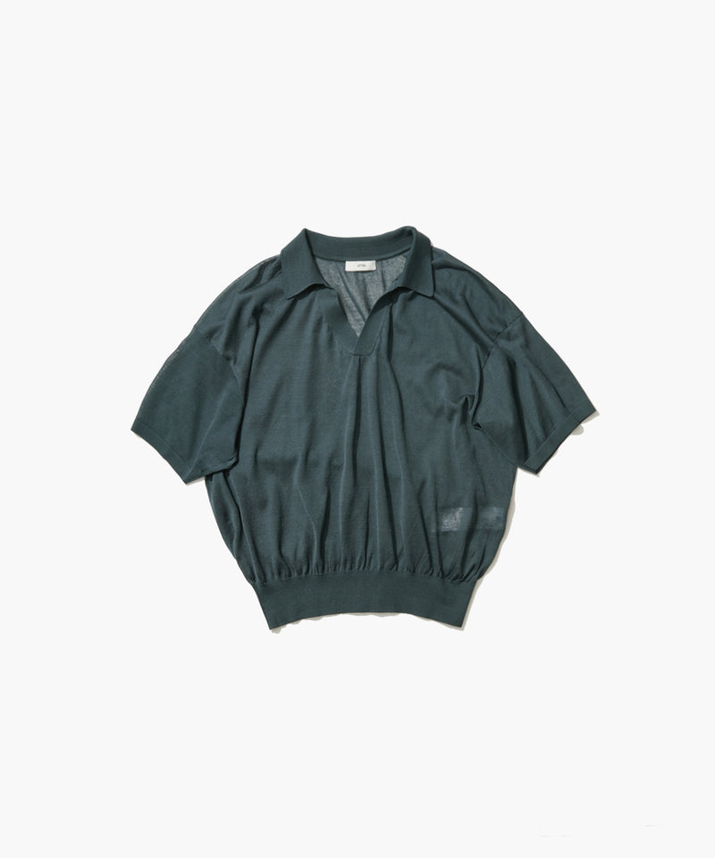 COMPACT COTTON | SKIPPER POLO SWEATER