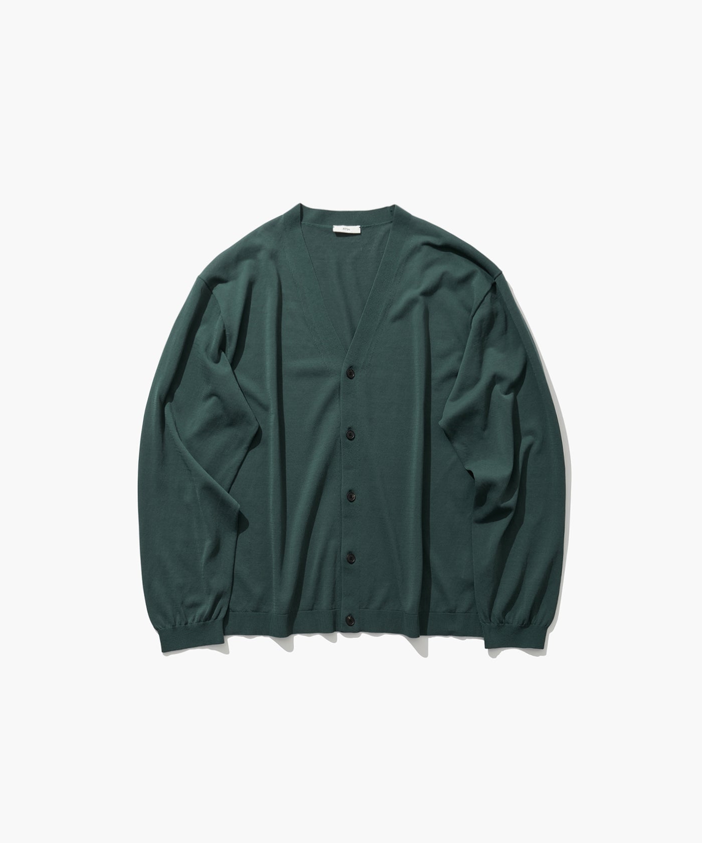 FINE ICE COTTON | V-NECK CARDIGAN – ATON | エイトン