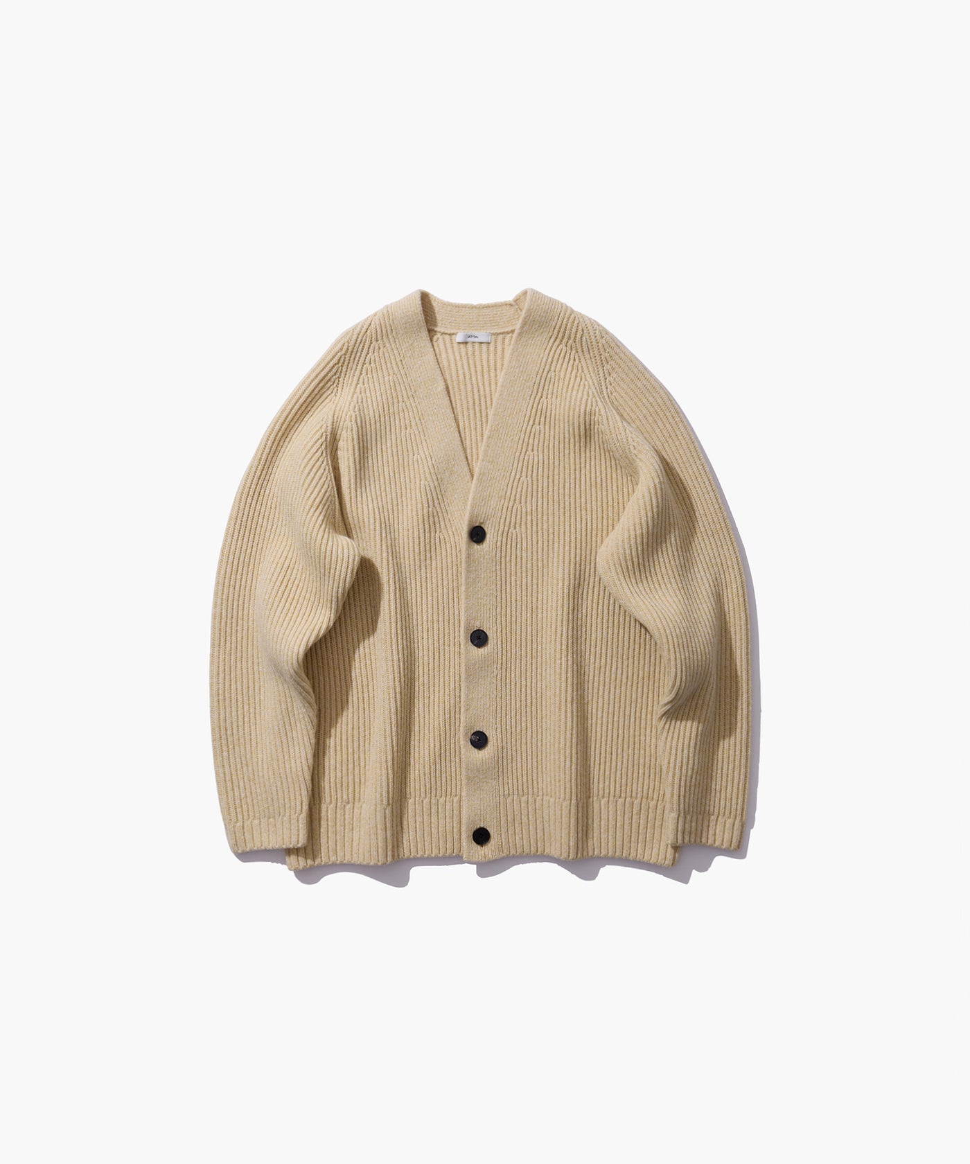 SUPER FINE MERINO | V-NECK CARDIGAN – ATON | エイトン