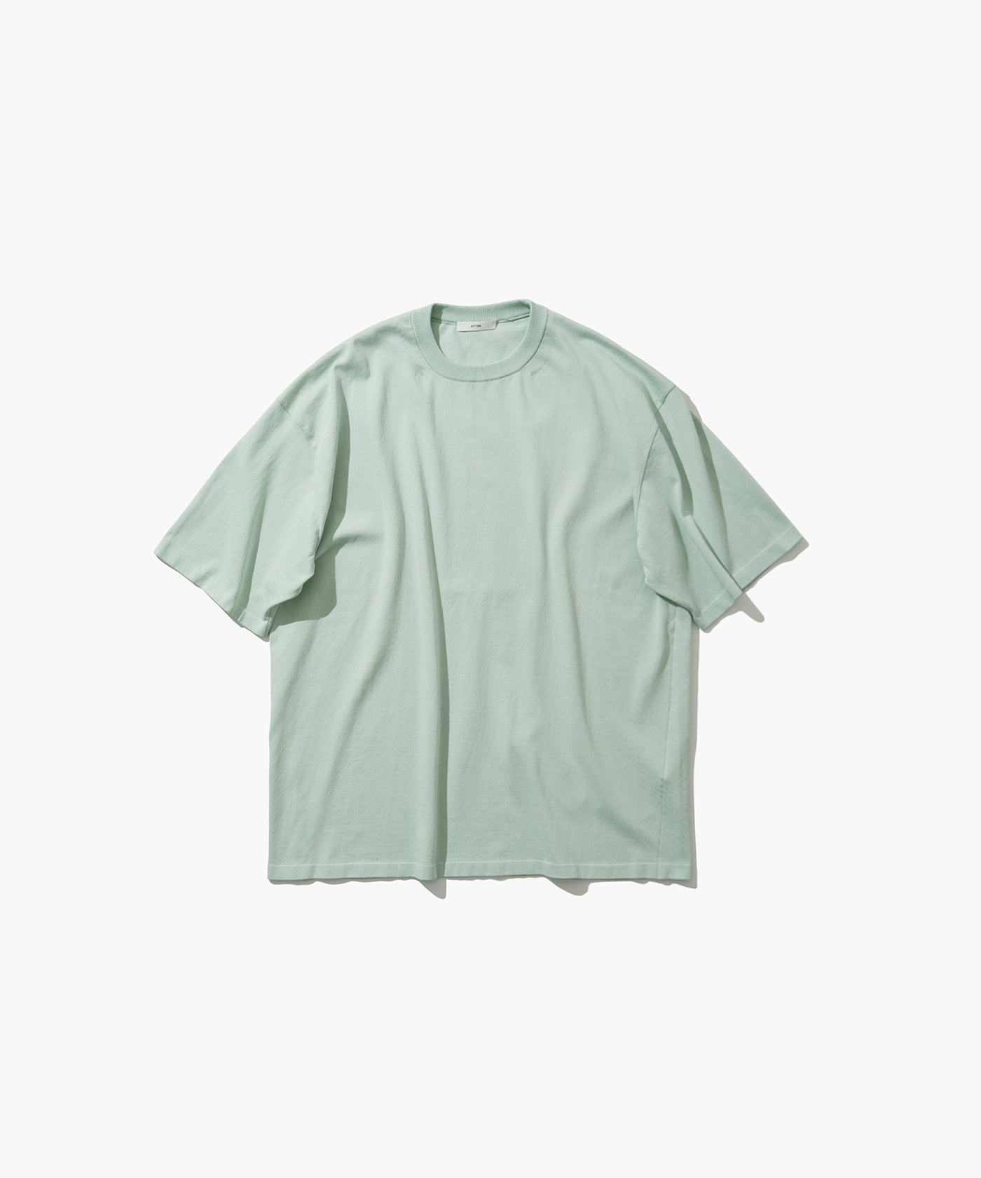 FRESCA KNIT | HALF SLEEVE CREWNECK SWEATER – ATON | エイトン