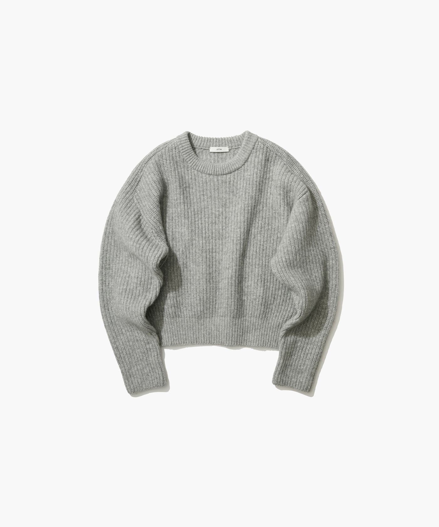 WOOL CASHMERE SILK | CREWNECK SWEATER – ATON | エイトン