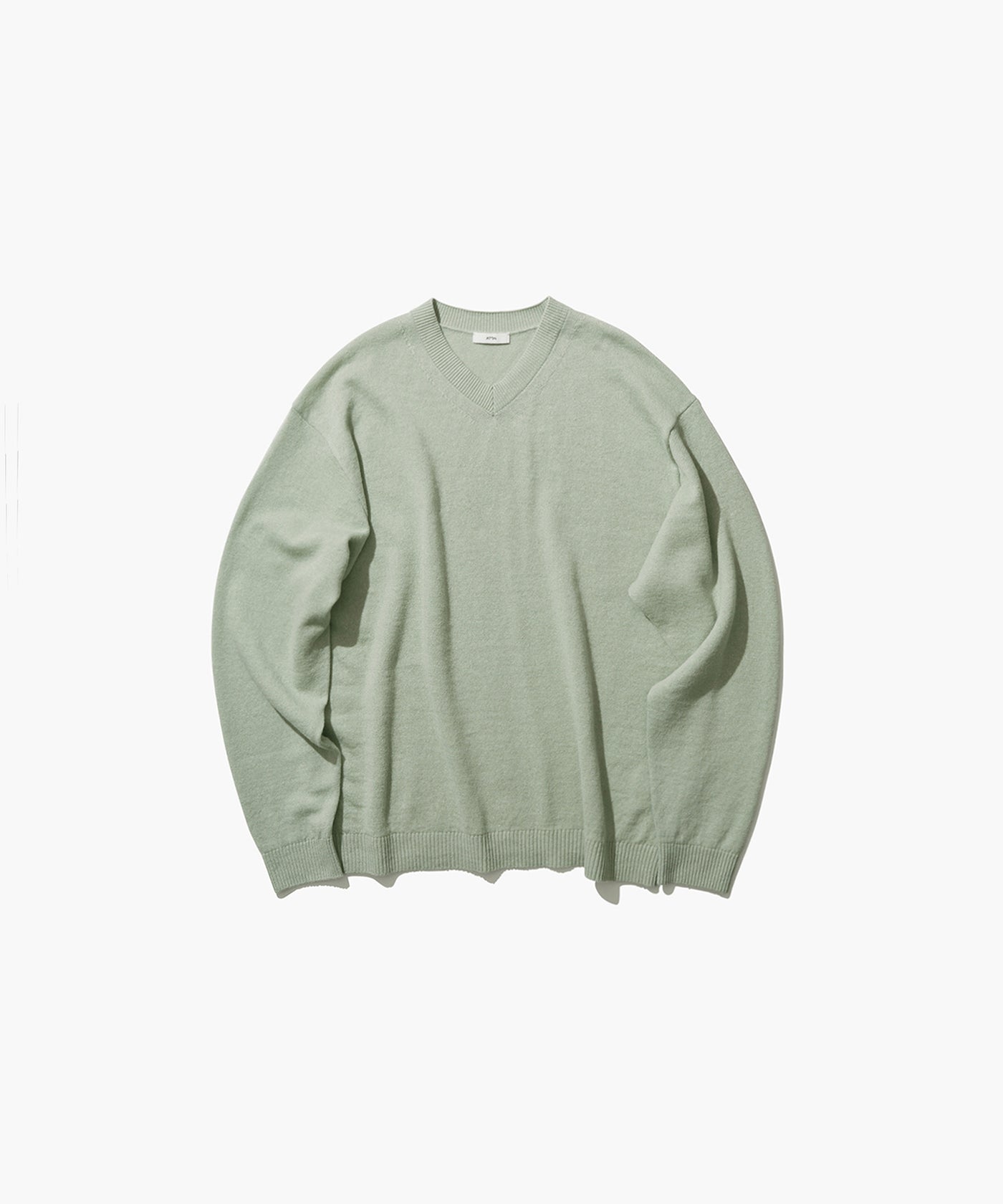 LINEN WOOL BRUSHED | V-NECK SWEATER – ATON | エイトン