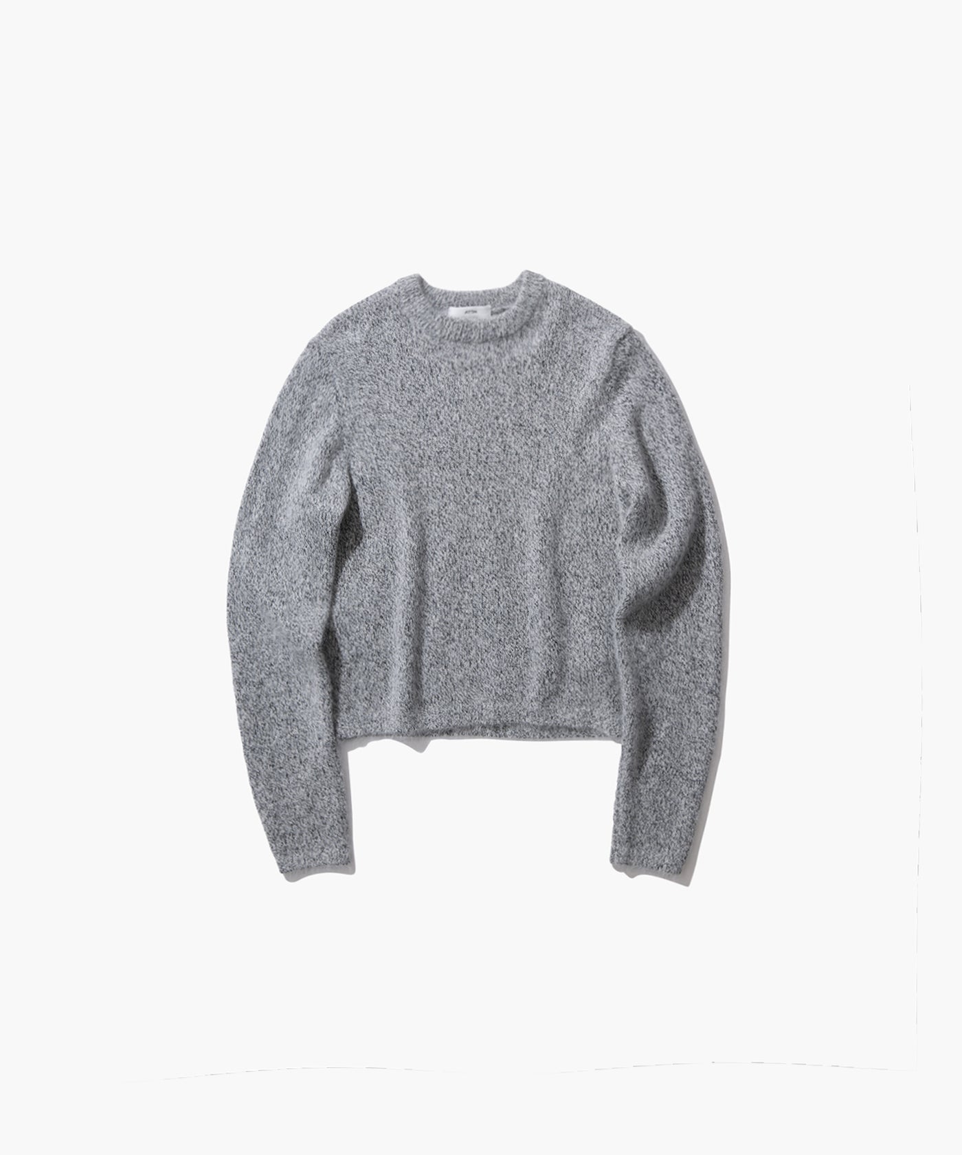 SILK ALPACA | CREWNECK SWEATER – ATON | エイトン