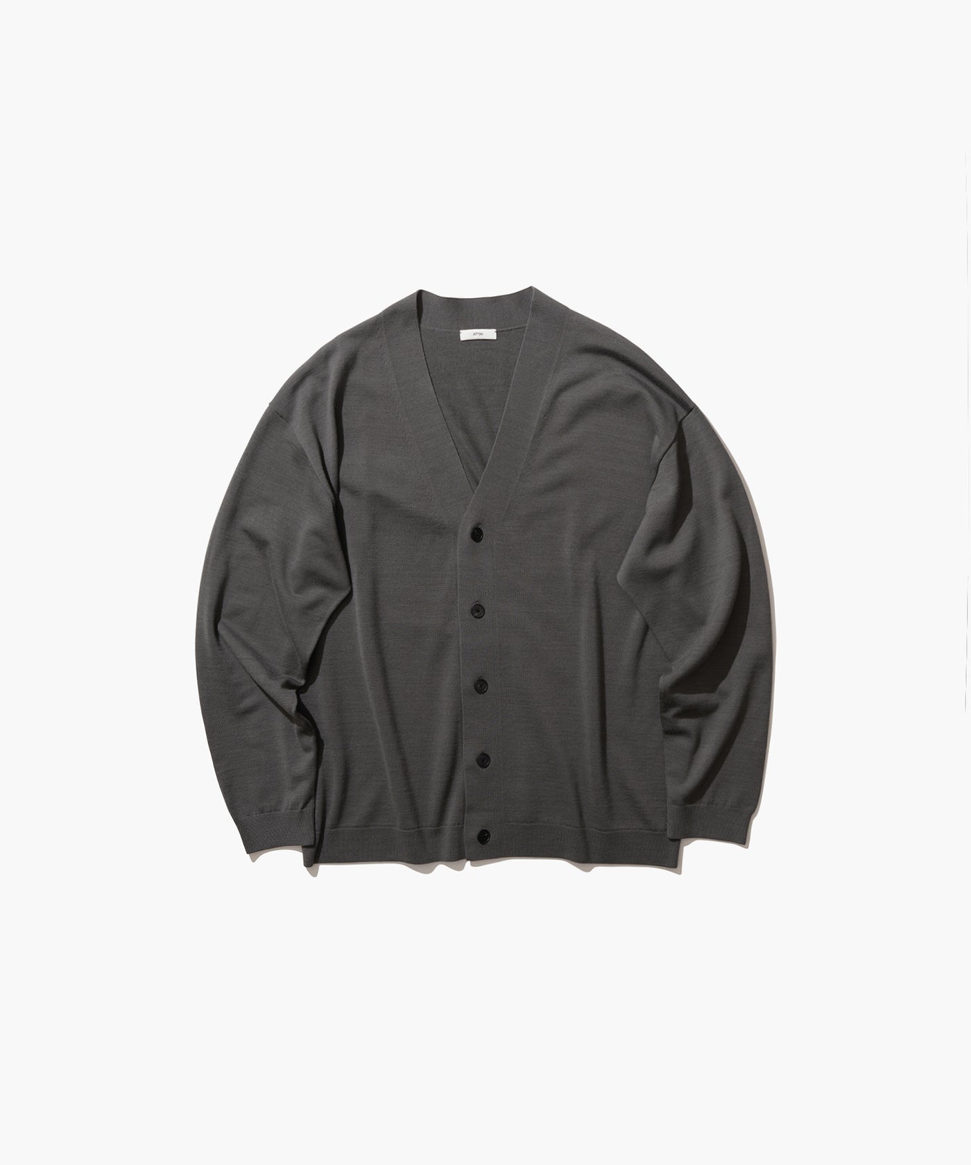 WOOSTED WOOL | OVERSIZED CARDIGAN – ATON | エイトン