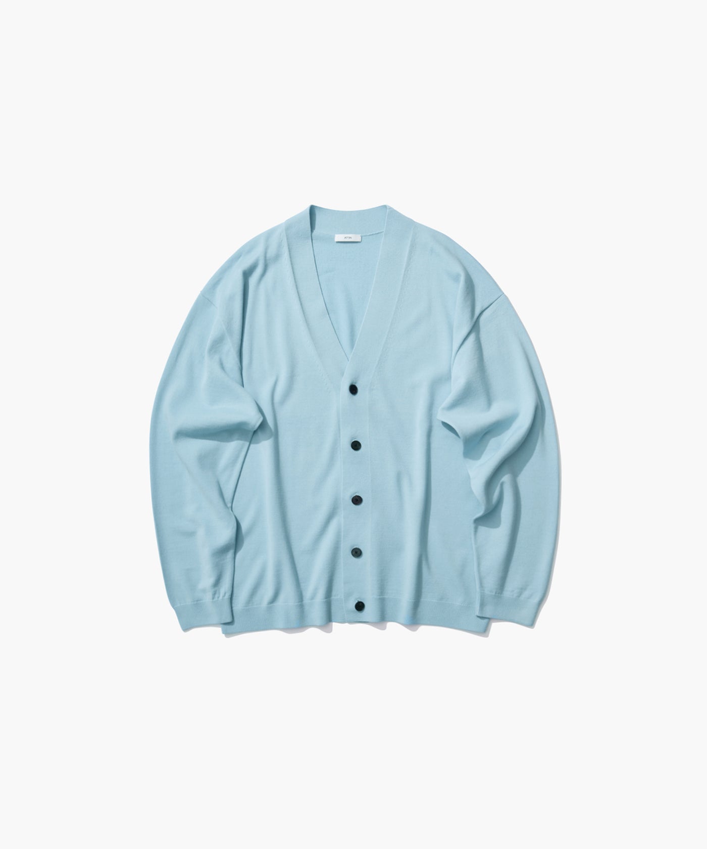 WOOSTED WOOL | OVERSIZED CARDIGAN – ATON | エイトン