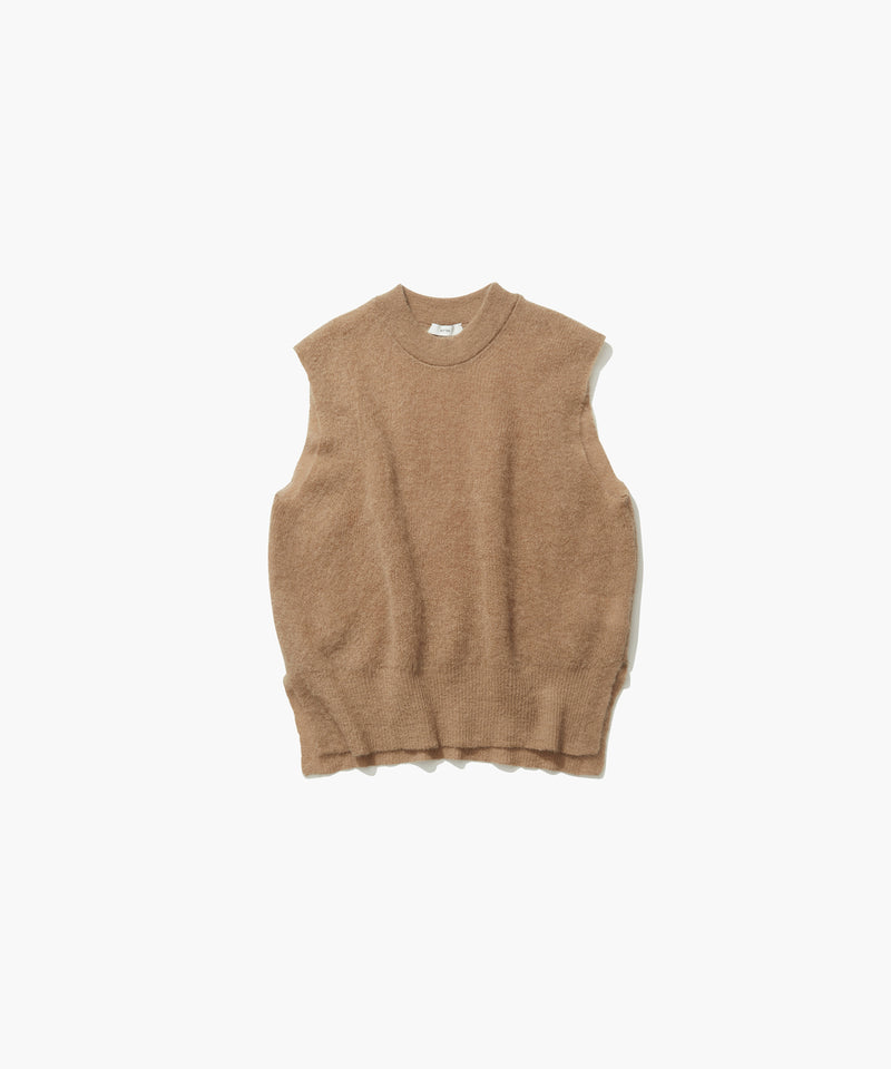 SUPER KID MOHAIR | CREWNECK VEST