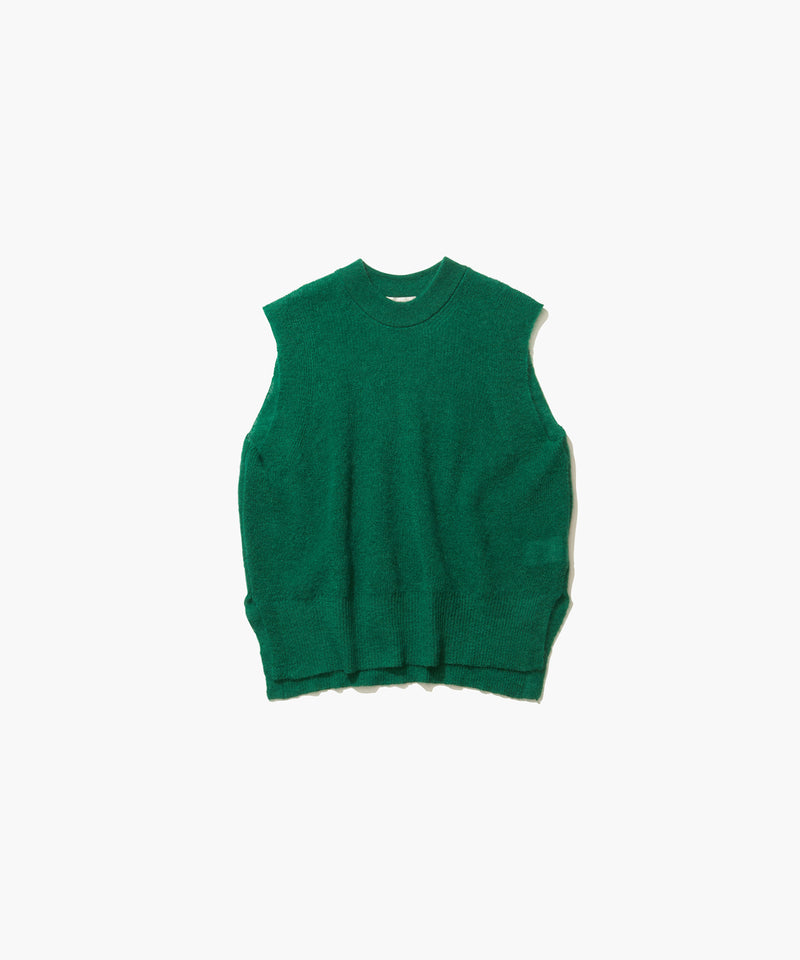 SUPER KID MOHAIR | CREWNECK VEST