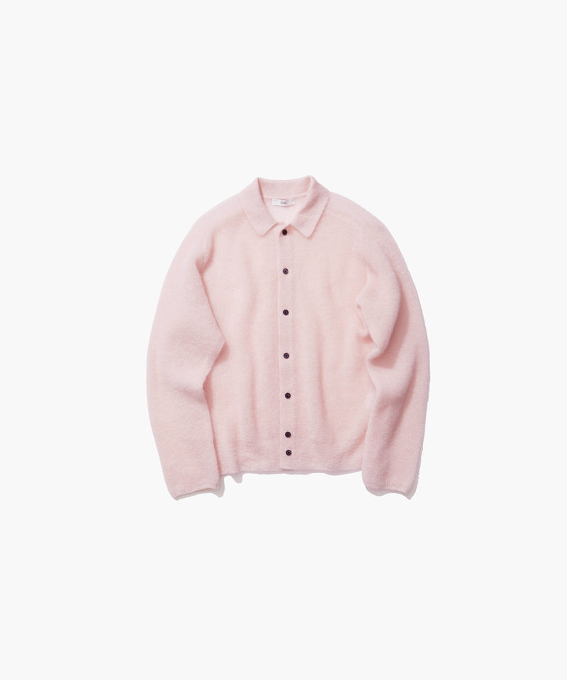 SUPER KID MOHAIR | POLO CARDIGAN