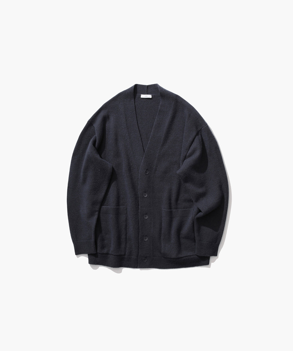 WOOL COTTON BRUSHED | OVERSIZED CARDIGAN