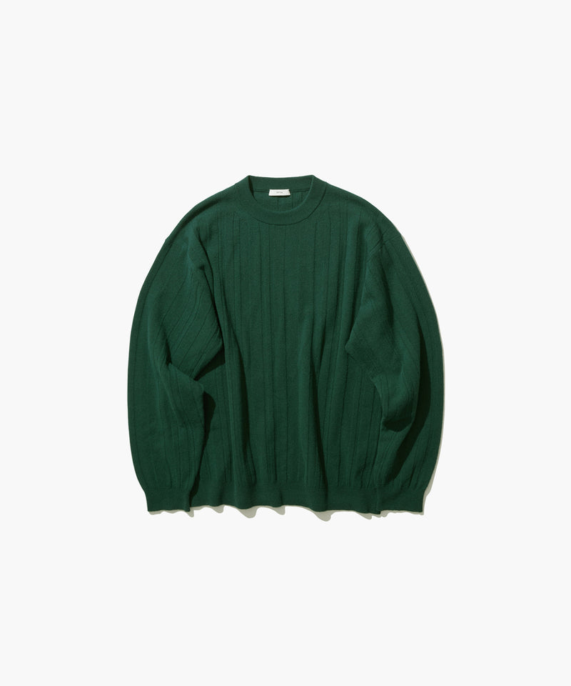 SUPER LIGHT WOOL | RANDOM RIB SWEATER