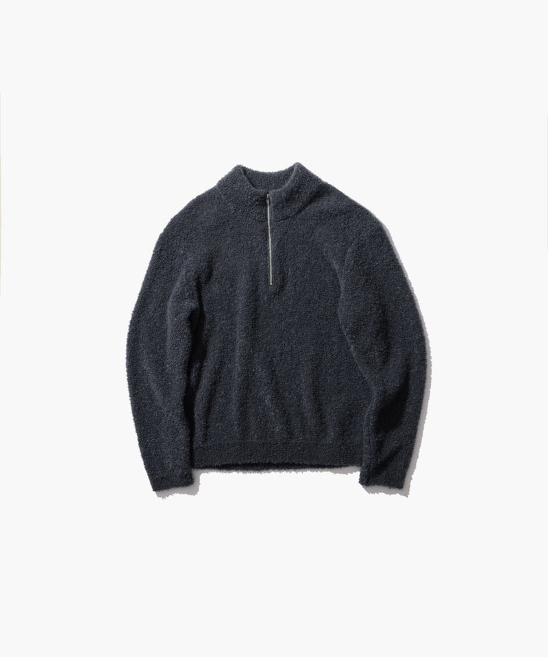 KID MOHAIR LOOP | HALF ZIP SWEATER
