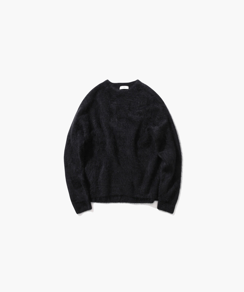 ROYAL FUR CASHMERE | CREWNECK SWEATER – ATON | エイトン