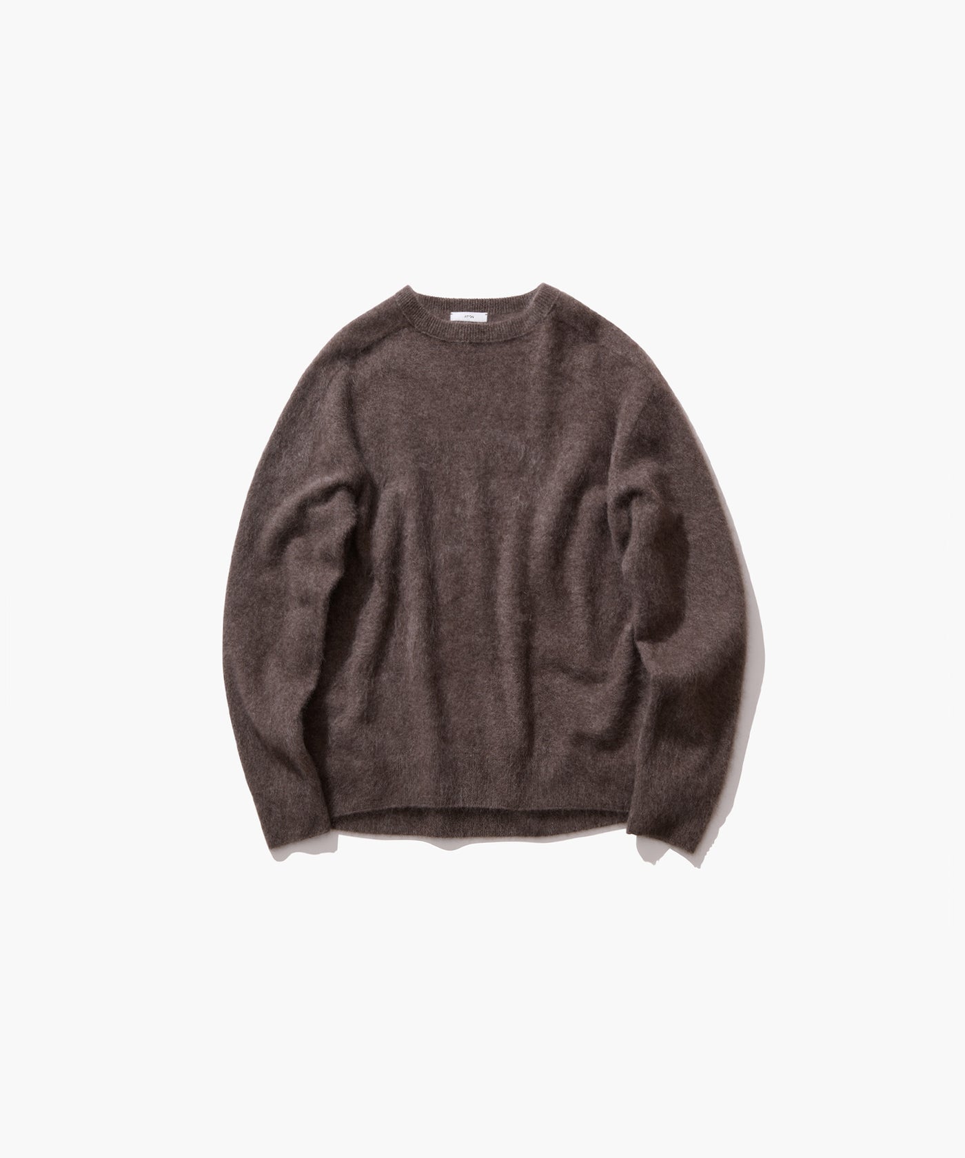 ROYAL CASHMERE FUR | CREWNECK SWEATER – ATON | エイトン