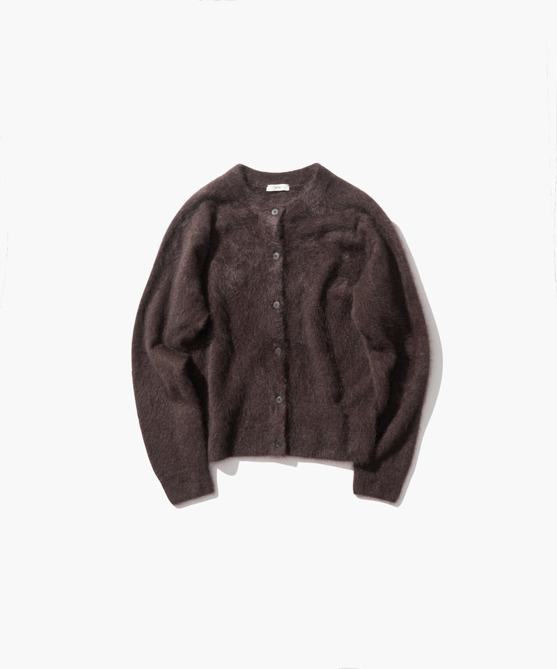 ROYAL CASHMERE FUR | CREWNECK CARDIGAN