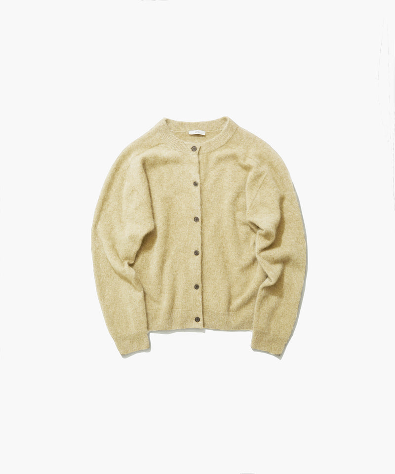 ROYAL CASHMERE FUR | CREWNECK CARDIGAN