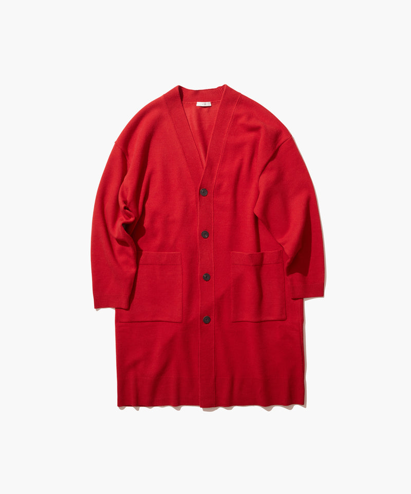 MERINO COLLEGE KNIT | OVERSIZED CARDIGAN