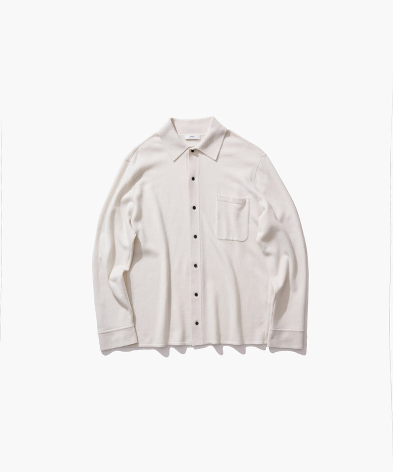 MERINO COLLEGE KNIT | KNIT SHIRT