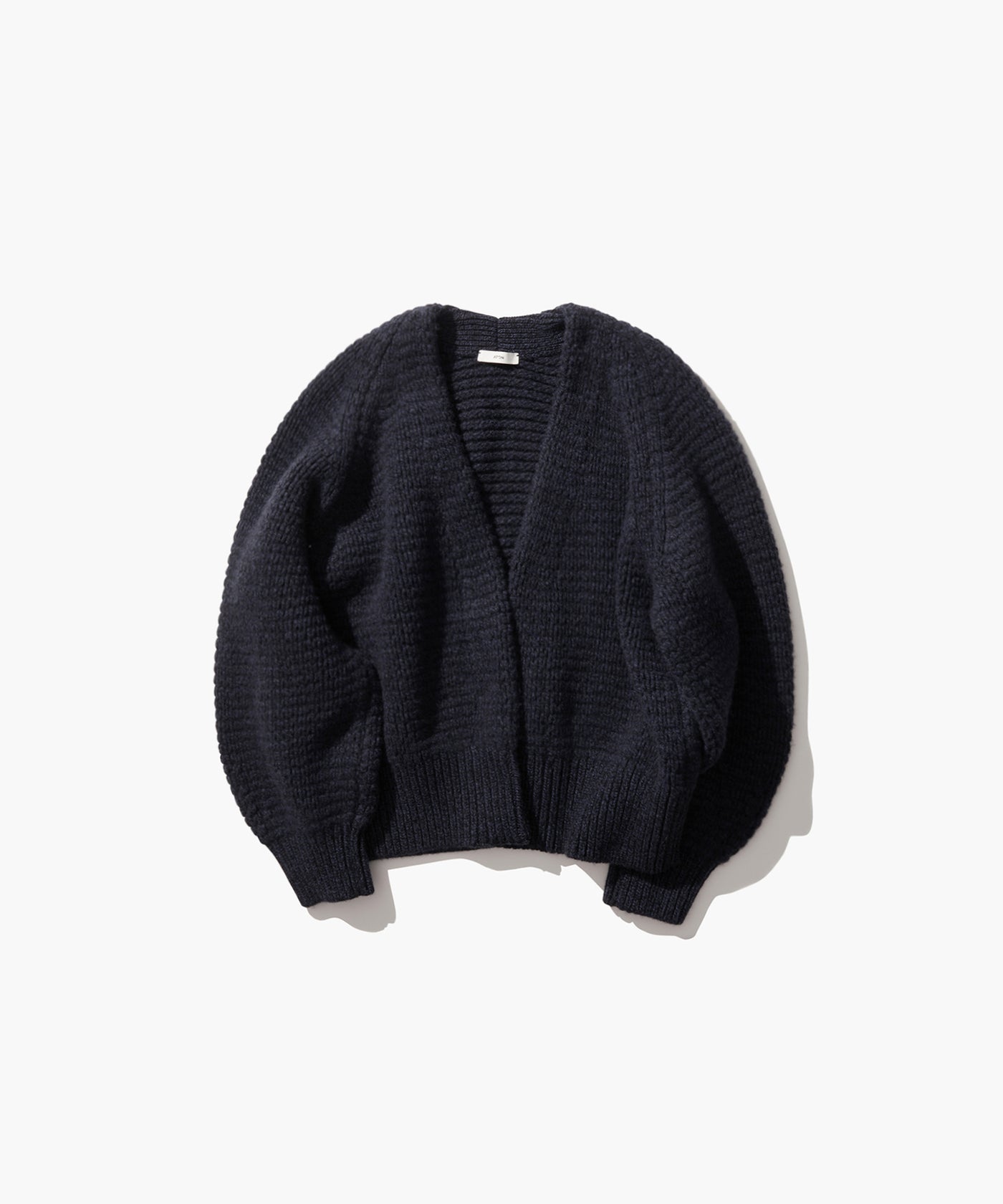 WOOL CASHMERE SILK | CARDIGAN – ATON | エイトン