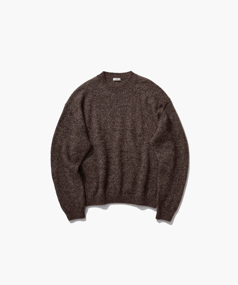 WOOL ALPACA MOHAIR | CREWNECK SWEATER