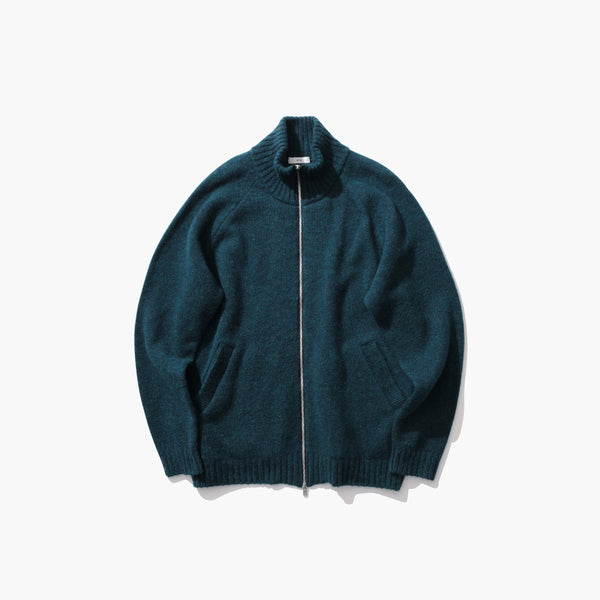 WOOL MOHAIR | ZIP UP BLOUSON – ATON | エイトン