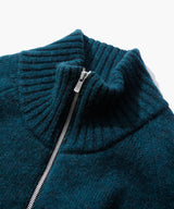 WOOL MOHAIR | ZIP UP BLOUSON – ATON | エイトン