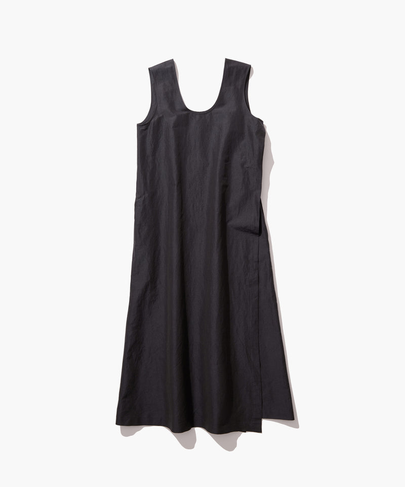 SILK LINEN POPLIN | TANK TOP DRESS – ATON | エイトン