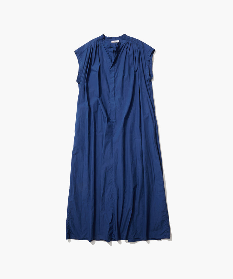 NATURAL DYED COTTON LAWN | TUCKED DRESS