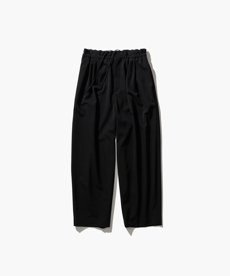 WOOL GABARDINE | WIDE TAPERED PANTS – ATON | エイトン