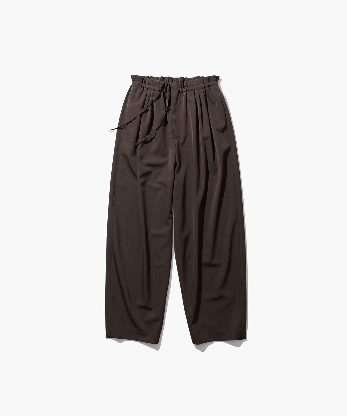 WOOL GABARDINE | WIDE TAPERED PANTS – ATON | エイトン