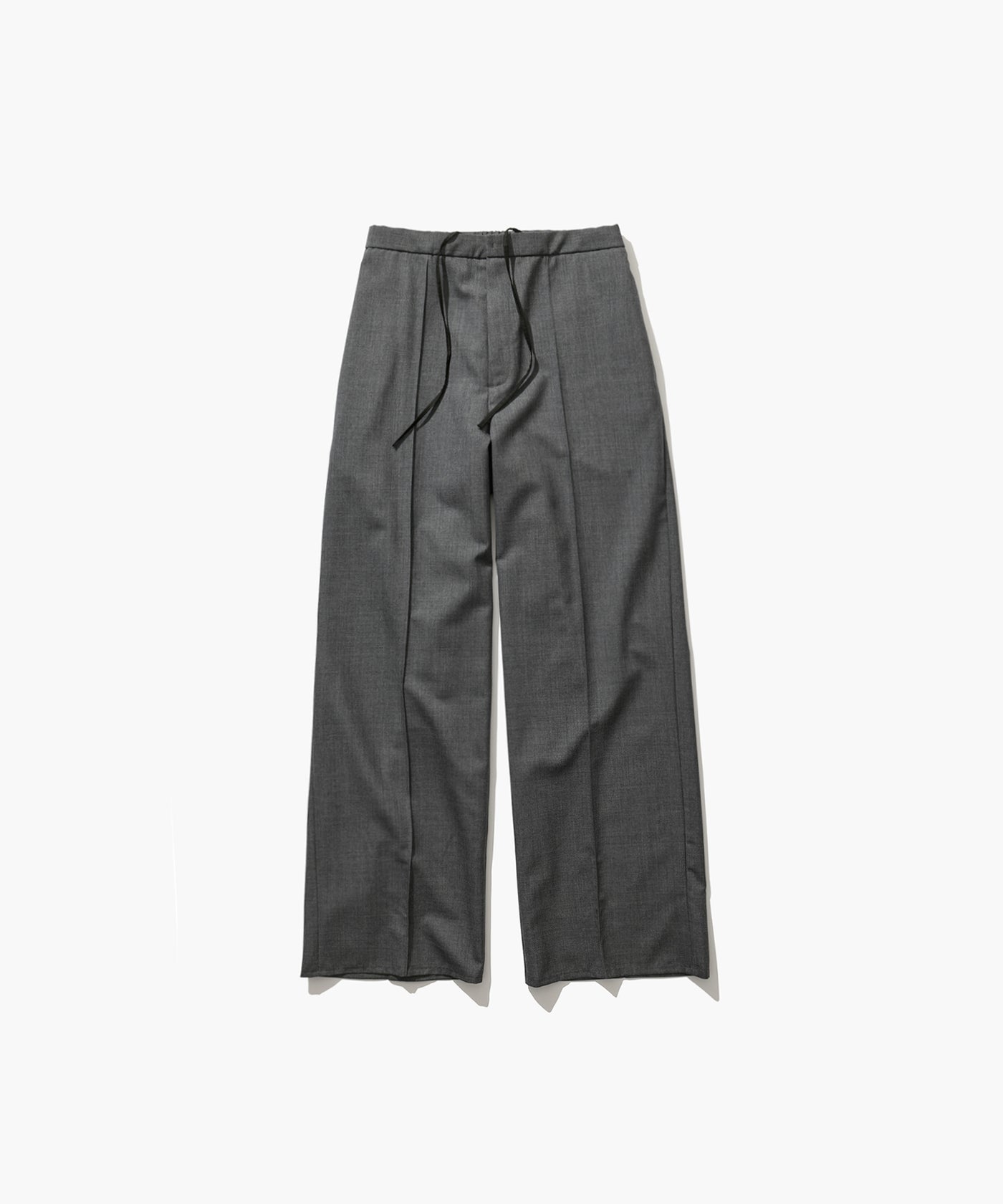 WOOL TROPICAL | PIN TUCK EASY PANTS – ATON | エイトン