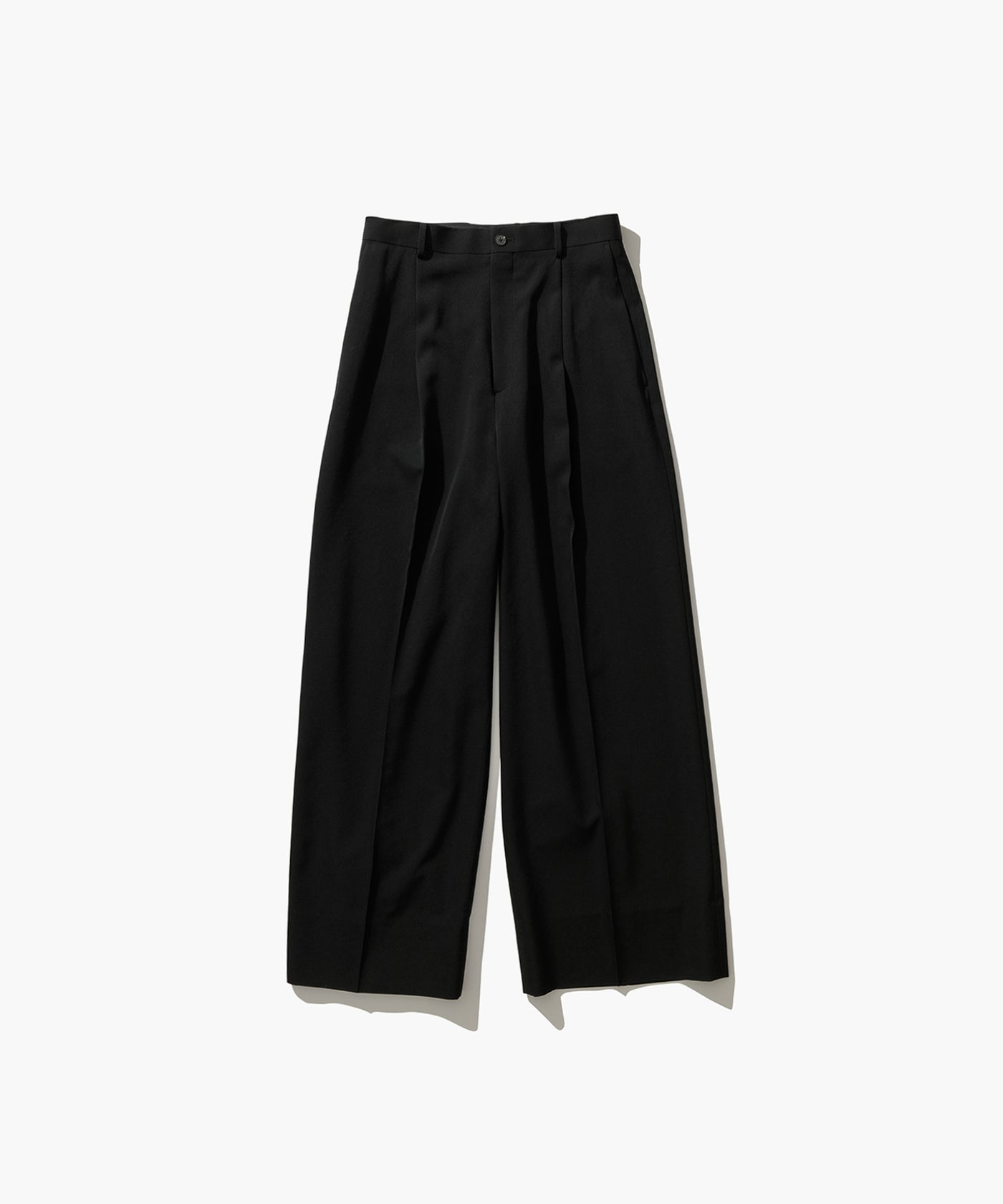 パンツ ATON Wool Gabardine Two-Tuck Wide Slacks WOOL GABARDINE | WIDE PANTS – ATON | エイトン