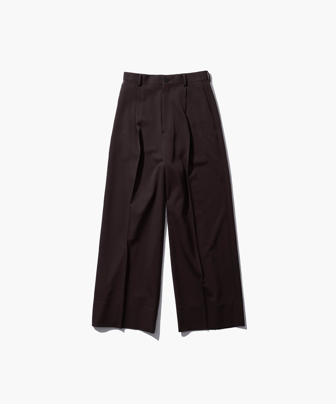 WOOL GABARDINE | WIDE PANTS – ATON | エイトン