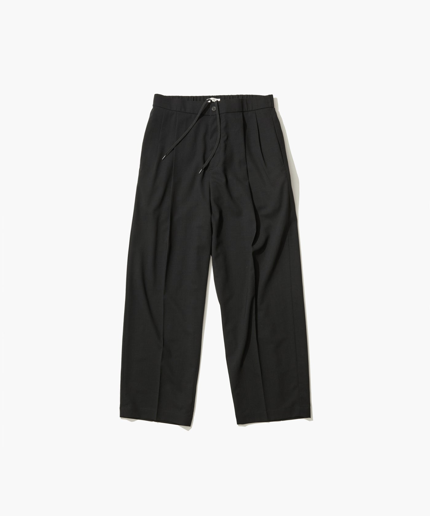 【TREEMINGBIRD】韓国人気◆Double Box Pleats Nylon Slacks 4fce796c7e98aaf51a652eff2caed2