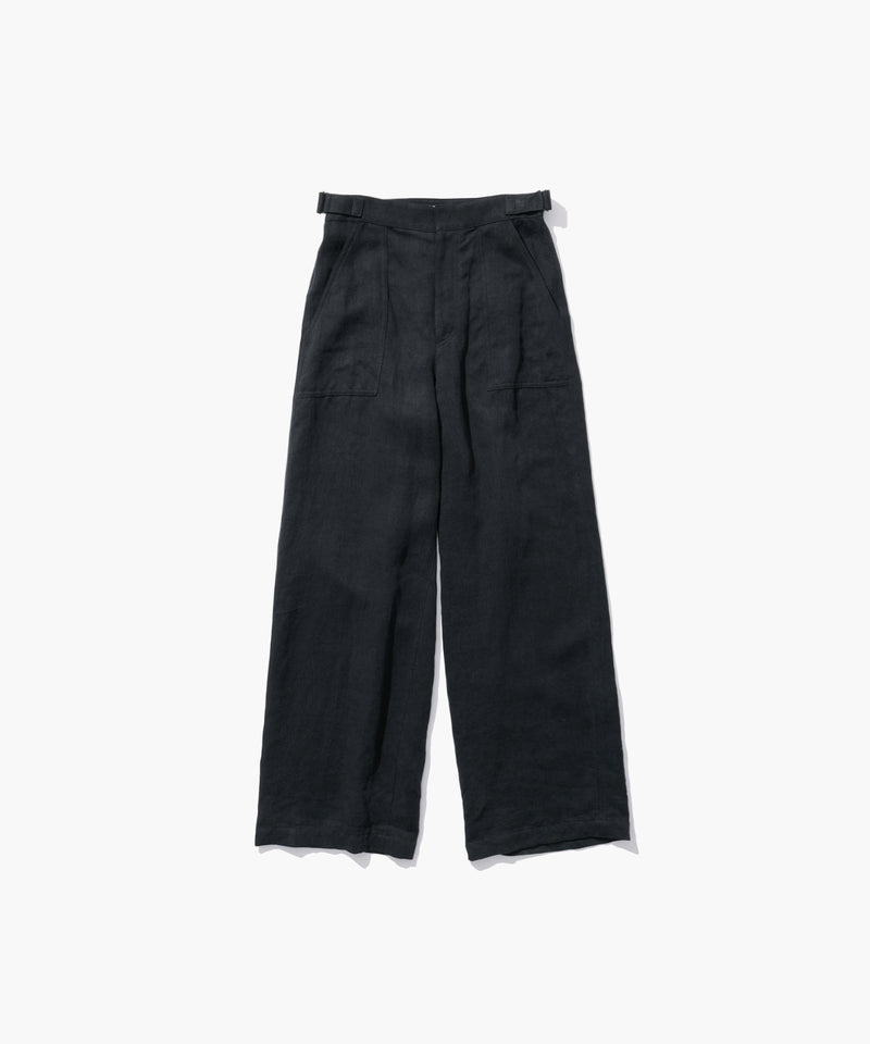 LINEN TWILL | BAKER PANTS – ATON | エイトン