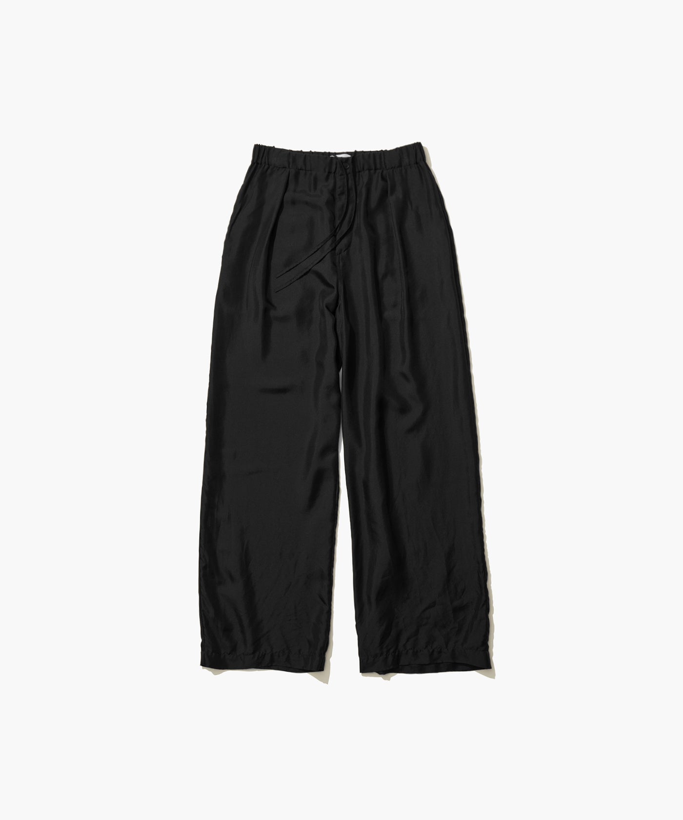 ATON 白SILK LINEN エイトン　ワイドカジュアルワークパンツ ATON 白SILK LINEN エイトンワイドカジュアルワークパンツ
