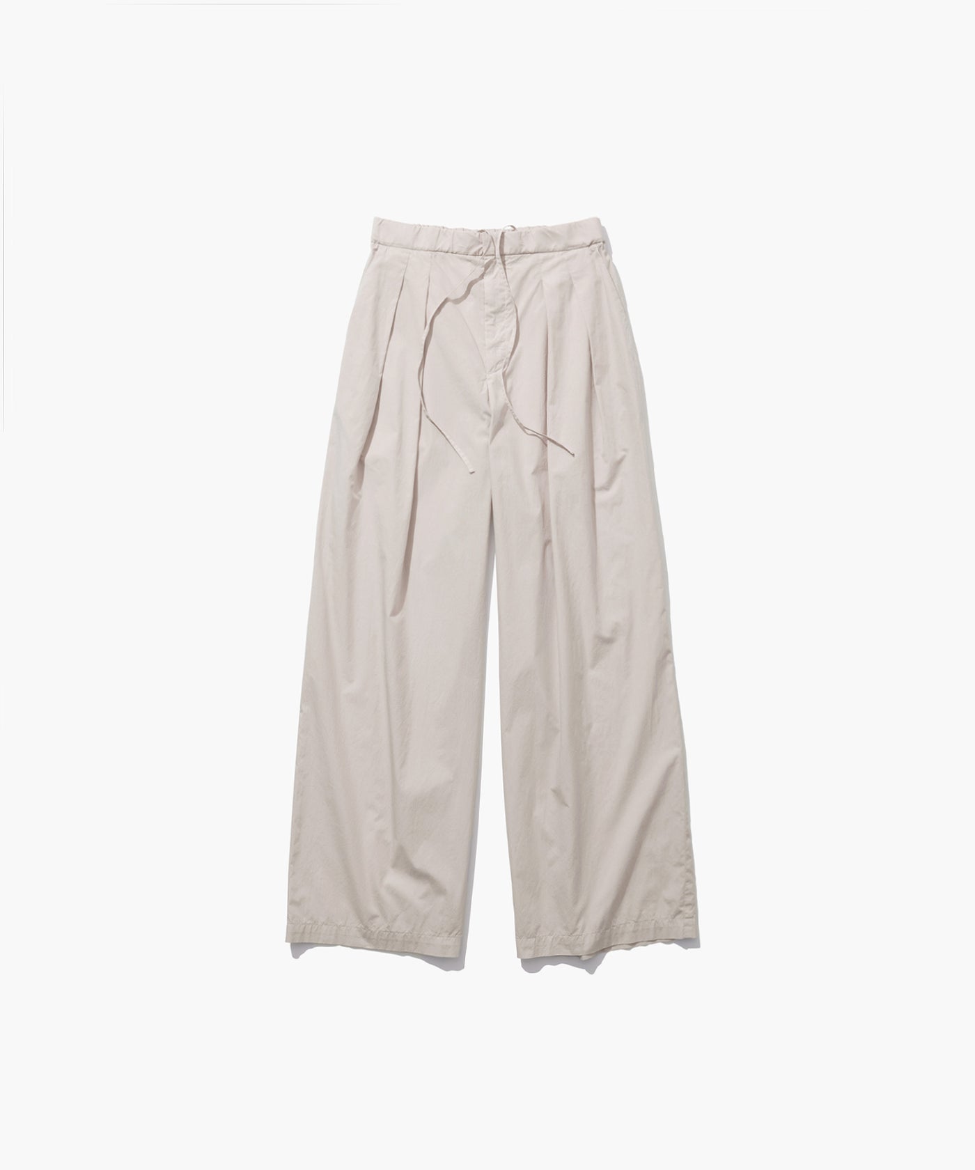 NATURAL DYED COTTON LAWN | TWO TUCKED EASY PANTS – ATON | エイトン