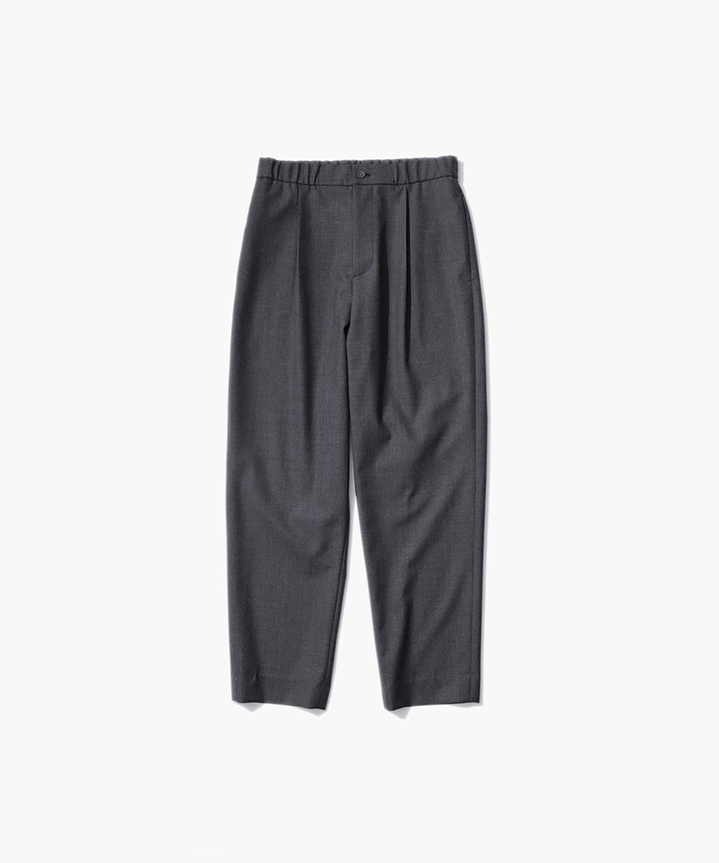 WOOL TROPICAL | TAPERED EASY PANTS – ATON | エイトン