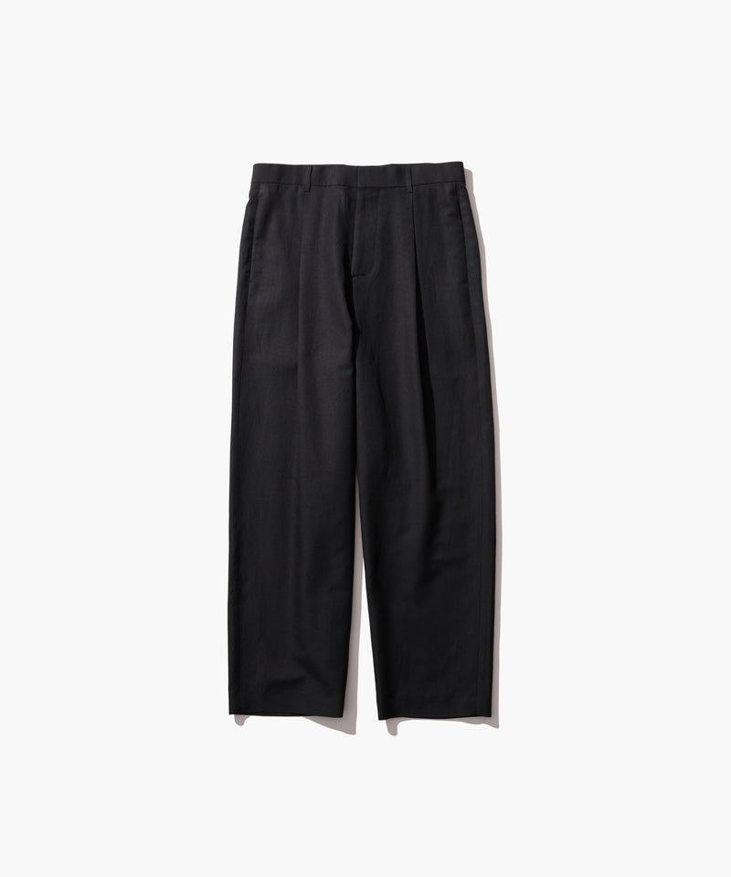 SILK WASHI TWILL | WIDE PANTS