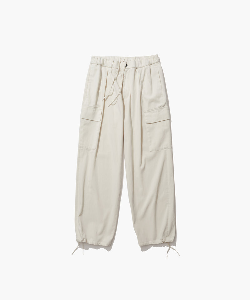 COTTON VOILE SATIN | PARACHUTE CARGO PANTS