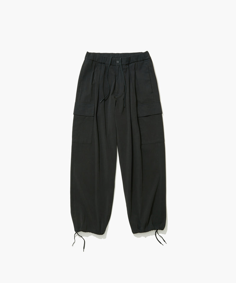 COTTON VOILE SATIN | PARACHUTE CARGO PANTS