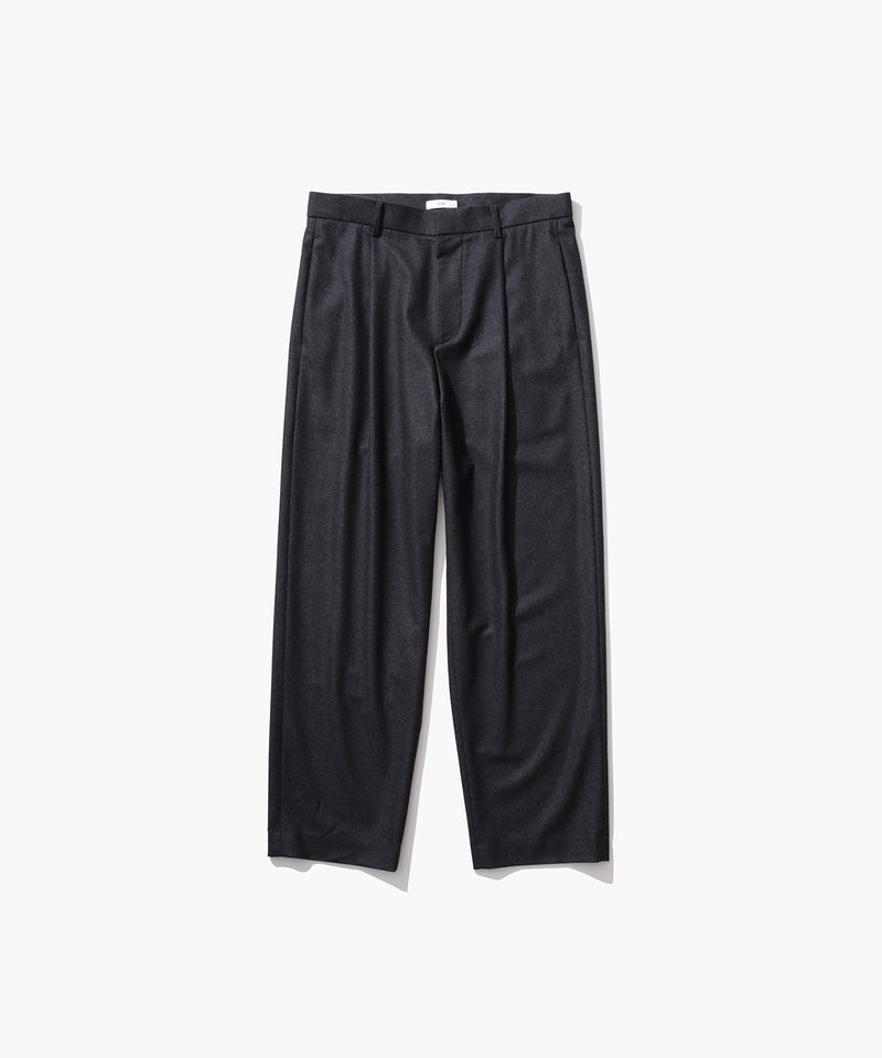 MERINO COLLEGE FLANNEL | WIDE PANTS