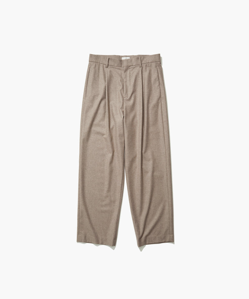 MERINO COLLEGE FLANNEL | WIDE PANTS