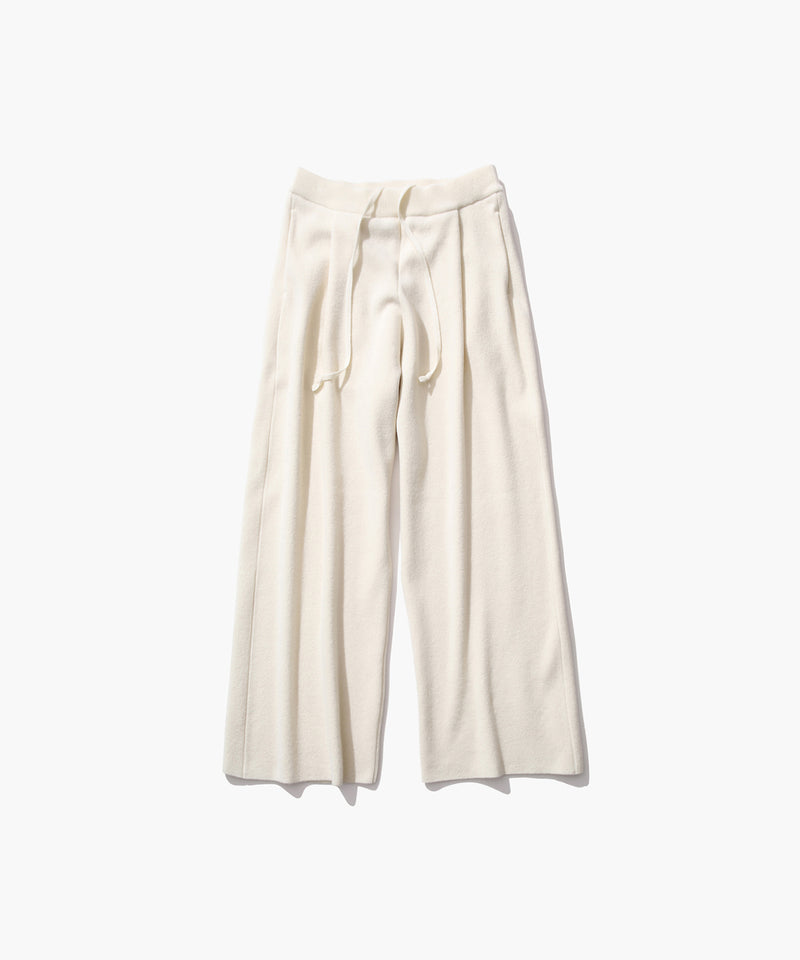 WOOL CASHMERE SILK | STRAIGHT EASY PANTS – ATON | エイトン