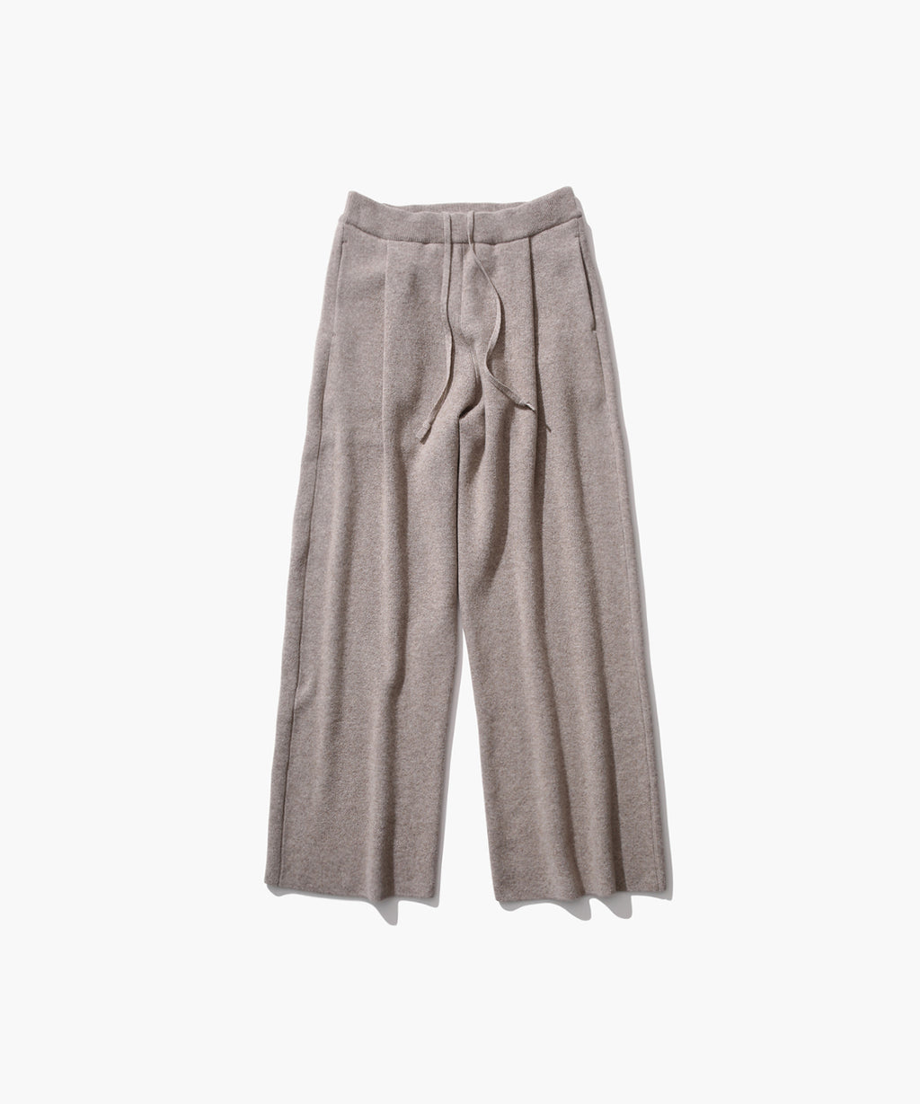 WOOL CASHMERE SILK | STRAIGHT EASY PANTS