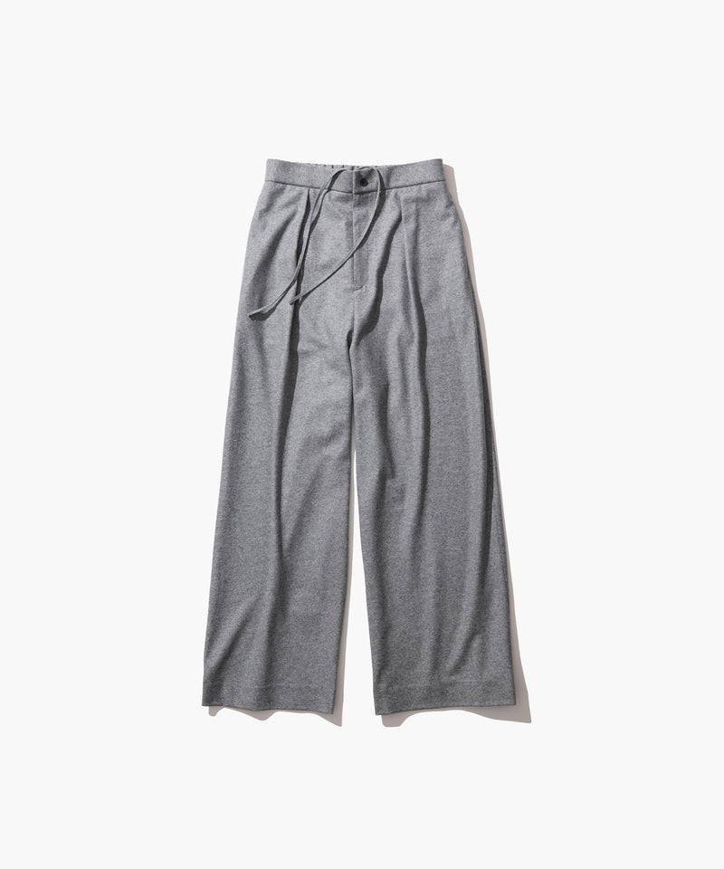 MERINO COLLEGE JERSEY | WIDE PANTS