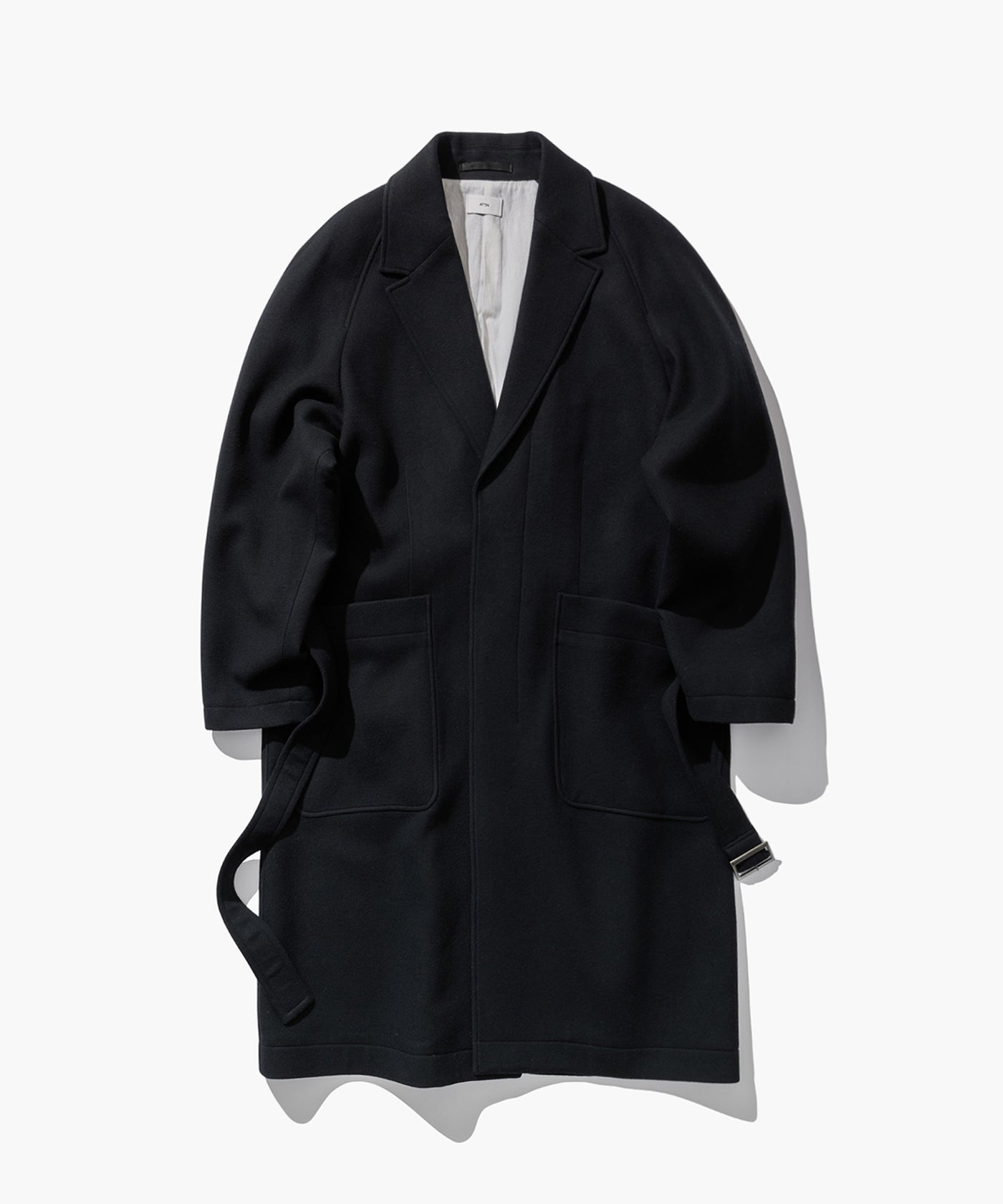 SUPER 160S DOUBLE SAXONY | CHESTER FIELD COAT – ATON | エイトン